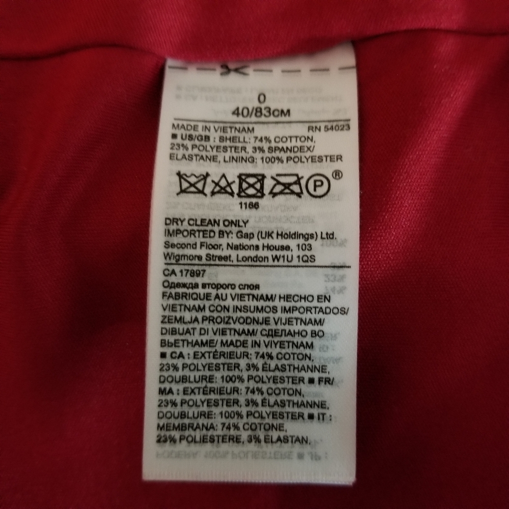 Banana Republic Jacquard Cross Back Dress, Size 0 - Picture 12 of 12